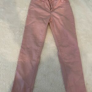 GAP girls Pink sparkly Jeggings